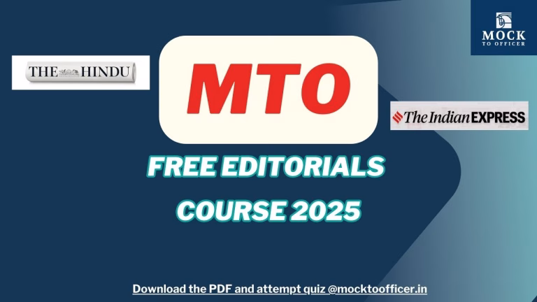 Hindu Editorial Snapshot – 06 June – 2025